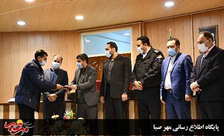 تجلیل از برگزیدگان حوزه حمل و نقل در صحن شورای اسلامی شهر میانه به مناسبت روز ملی حمل و نقل
