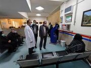 بازدید سرزده فرماندار ویژه میانه از پلی کلینیک تامین اجتماعی