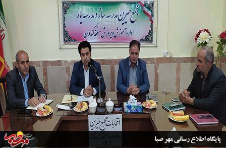 سومین دوره انتخابات مجمع خیرین مدرسه ساز منطقه کندوان برگزار شد