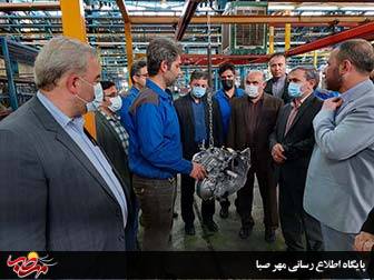 فرماندار ویژه میانه از شرکت گیربکس سازی میانرو بازدید و پای صحبت های کارگران این شرکت نشست