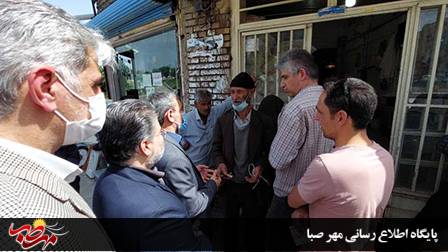 گزارش تصویری/ بازدید میدانی فرماندار ویژه میانه از نانوایی ها و فروشگاهها
