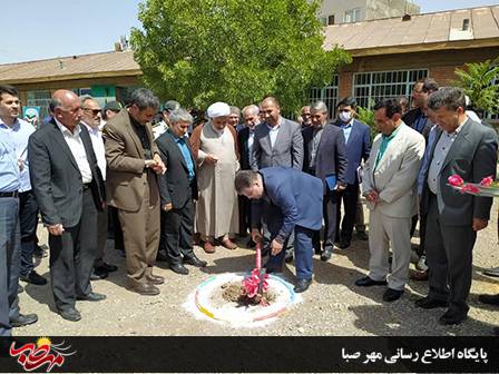 مدرسه ۶ کلاسه در شهر آچاچی میانه کلنگ زنی شد