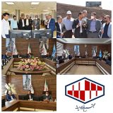 بازدید مدیرعامل شرکت ملی فولاد ایران و هیئت همراه از واحد احیاء مجتمع فولاد میانه