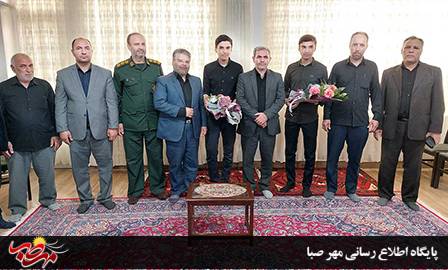 فرماندار ویژه میانه از دوقلوهای موفق کنکوری تجلیل کرد