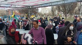 جشنواره آش مهرانه در پارک فرهنگیان میانه