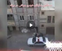 لحظه دستگیری سارقان خودرو توسط پلیس میانه
