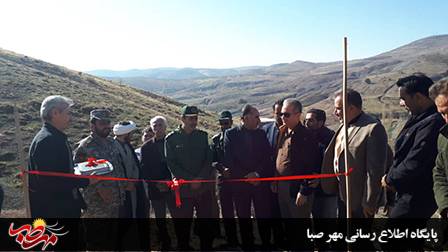 افتتاح دو پروژه آبرسانی در دو روستای بخش کاغذکنان