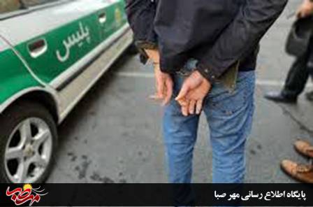 دستگیری سارق با ۹فقره سرقت در میانه
