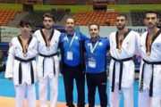 مدال طلای امیر محمد بخشی تکواندوکار میانه ای در مسابقات ارتش‌های جهان
