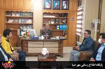 دیدار رئیس و کارکنان ثبت احوال با بخشدار ترکمانچای