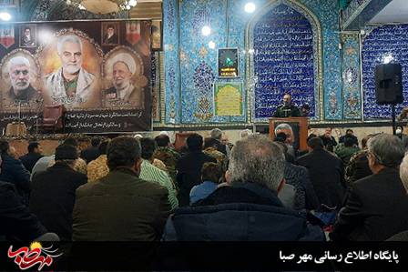 جانشین فرمانده سپاه میانه: مکتب حاج قاسم، مکتب هدایتگر بشریت به سمت آزادگی است