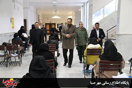 آزمون سراسری کارشناسی ارشد و دکتری تخصصی در دانشگاه آزاد اسلامی میانه برگزار شد