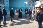 بازدید فرماندار ویژه میانه از مساجد بین راهی و مراکز خدمات رسان به مسافران نوروزی