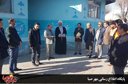 بازدید فرماندار ویژه میانه از مساجد بین راهی و مراکز خدمات رسان به مسافران نوروزی
