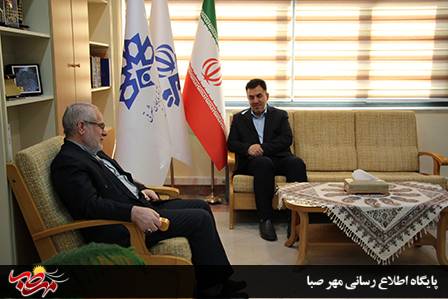 دیدار شهردار کلانشهر تبریز با مدیرکل صدا و سیمای مرکز آذربایجان شرقی