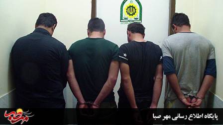 دستگیری سارقان اماکن خصوصی در میانه