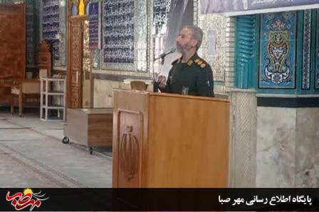 فرمانده سپاه میانه:اخلاص، بصیرت و عمل بهنگام، مهم ترین خصوصیات گروه های جهادی است