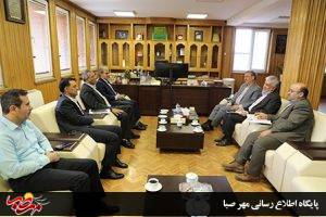نشست فرماندار ویژه میانه با مدیران عامل آبفا، گاز و هلال احمر1