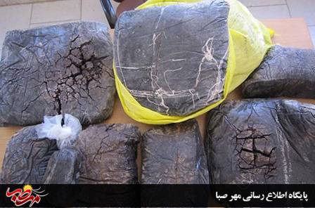 کشف ۱۴ کیلوگرم مواد مخدر در میانه