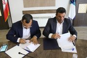 تفاهم نامه همکاری بین دانشگاه آزاد اسلامی میانه با مجتمع فولاد شهرستان امضا شد