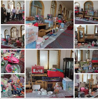 اهدای ۵ سری جهیزیه به نوعروسان نیازمند توسط مرکز نیکوکاری حضرت ولیعصر(عج) میانه