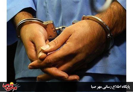 سارق طلاجات منازل توسط پلیس شهرستان میانه دستگیر شد