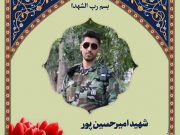 شهادت امیر حسین پور در ماموریت گشت رضویون