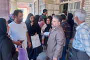 معاون سیاسی فرماندار میانه، روند ثبت نام دانش آموزان در مدارس را بررسی کرد