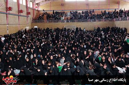 همایش بزرگ شیرخوارگان حسینی در میانه برپا شد