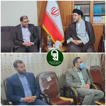 دیدار رئیس دادگستری و دادستان با رشادی امام جمعه شهرستان میانه