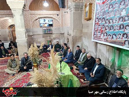 برگزاری یادواره شهدا در مرکز بخش کندوان 2