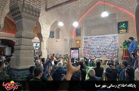 برگزاری یادواره شهدا در مرکز بخش کندوان