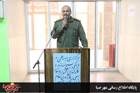 جانشین‌فرمانده سپاه میانه:محور حرکت بسیج، تحقق آرمان‌های انقلاب است