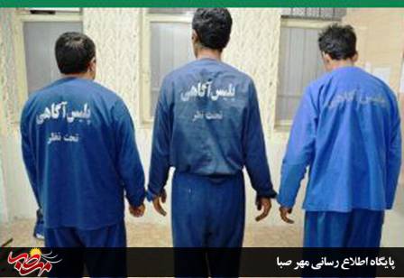 سارقان شرکت راه سازی توسط پلیس میانه دستگیر شدند