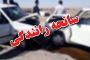 سرعت بالای خودرو پژو۴۰۵ عامل فوت یک نفر و مصدومی ۳ شهروند میانه ای شد
