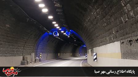 پروژه بهسازی تونل قافلانکوه میانه افتتاح شد ۲ پروژه بهسازی تونل قافلانکوه میانه افتتاح شد 2