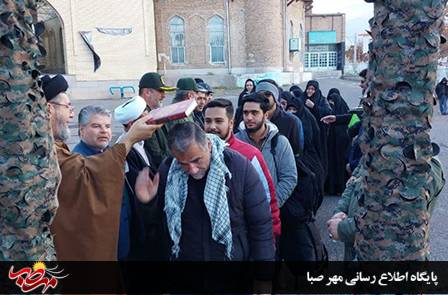 ۷۷ نفر از بسیجیان میانه، زائر مزار سردار شهید سلیمانی شدند