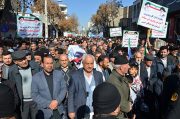 برگزاری مراسم باشکوه راهپیمایی ۲۲ بهمن زیر چتر امنیتی پلیس در ” میانه”