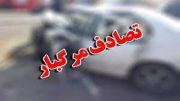 ۲فوتی و ۲ مصدوم حاصل برخورد خودرو هیوندای با کامیون در محور سرچم به میانه