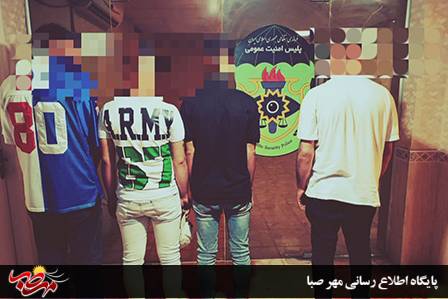 اجرای طرح سالم سازی پارک ها و قهوه خانه ها توسط پلیس” میانه”