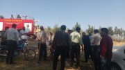 بعد از دو روز عملیات اطفای حریق، آتش باغات روستای ایشلق مهار شد