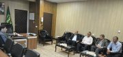 جلسه فرماندار میانه با رئیس سازمان جهاد کشاورزی در راستای پیگیری مسائل مربوط به شهرستان