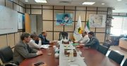 فرماندار میانه با حضور در تبریز، با مدیرعامل برق منطقه ای استان دیدار کرد