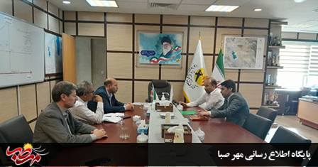 فرماندار میانه با حضور در تبریز، با مدیرعامل برق منطقه ای استان دیدار کرد