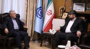 دیدار اسماعیلی نماینده مردم شهرستان های میانه و ترکمانچای با مدیر عامل سازمان تامین اجتماعی