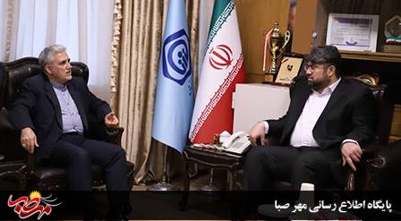 دیدار اسماعیلی نماینده مردم شهرستان های میانه و ترکمانچای با مدیر عامل سازمان تامین اجتماعی