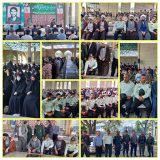 غبارروبی گلزار مطهر شهدا به مناسبت هفته دفاع مقدس