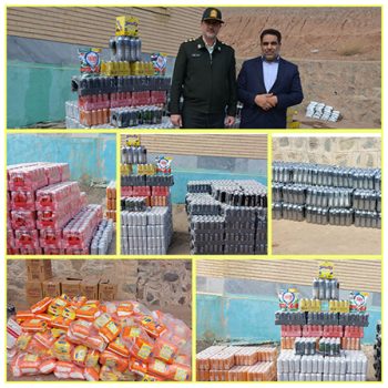 توقیف کالاهای خارجی قاچاق در میانه