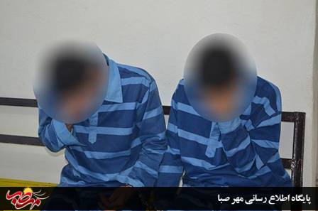 دستگیری سارقان اماکن خصوصی توسط پلیس میانه