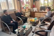 دیدار سرپرست دفتر امور روستایی و شوراهای استانداری با بخشدار کندوان میانه